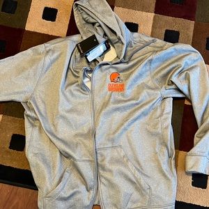New Cleveland Browns nfl zipped hoodie